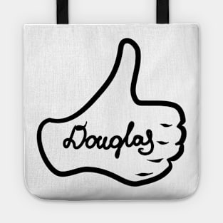 Men name Douglas Tote