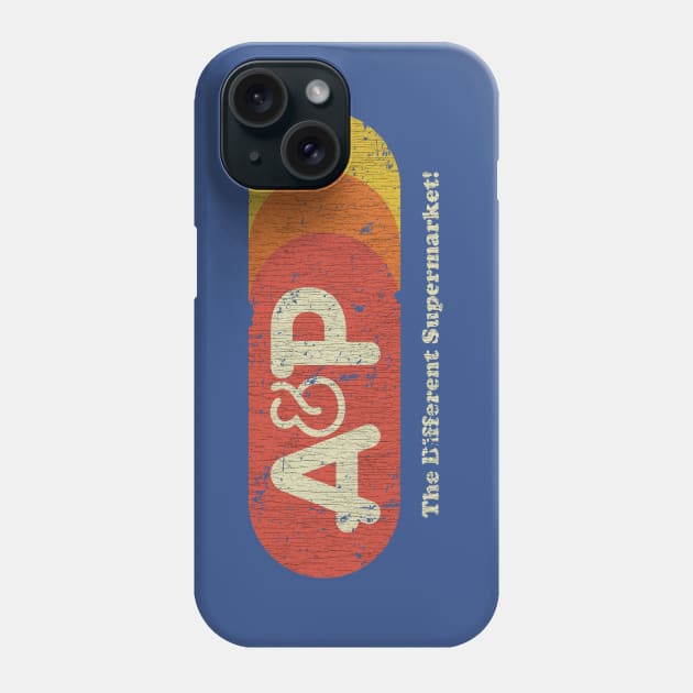 A&P Supermarket 1976 Vintage Phone Case by JCD666