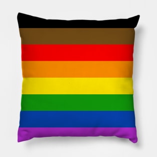 gay pride (poc) Pillow