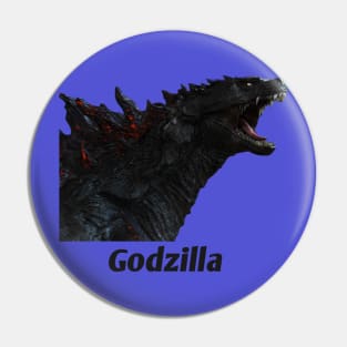 Godzilla king of the monsters Pin