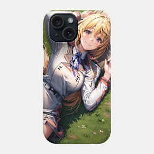 charlotte laying Phone Case