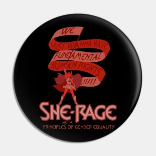 She-Rage Fundamental Rights "We" Option Pin