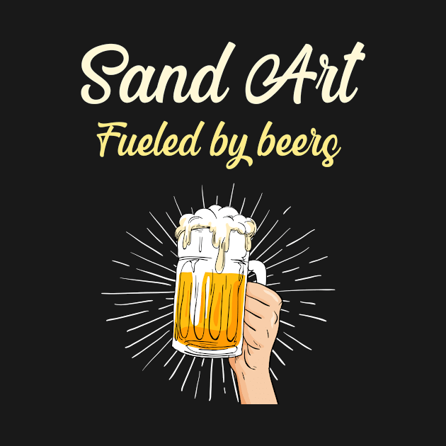 Sand Art Fueled By Beers - Sand Sculpture Sculptures Castle Castles by blakelan128