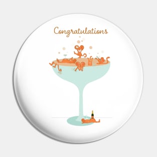 Congratulations Pin