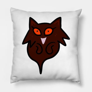 Ghost demon cat devil Pillow