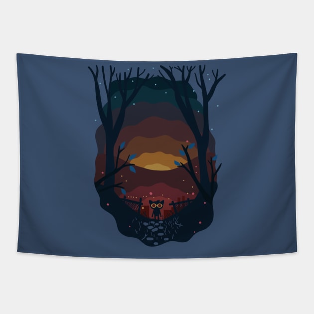 Mystic Woods Tapestry by TASCHE