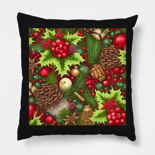 In the pine trees II Pillow