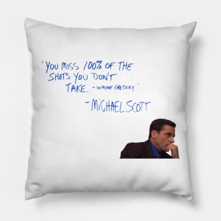 michael scott Pillow