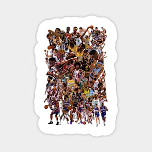 NBA 75 Anniversary Magnet
