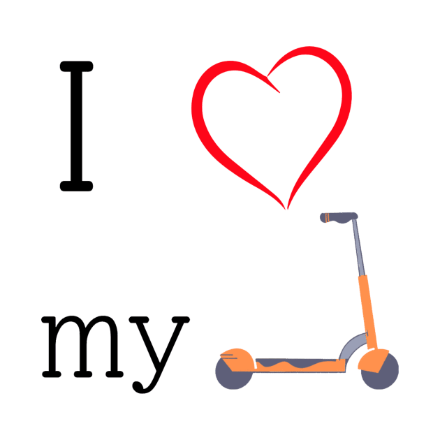 I love my e scooter by Simple D.