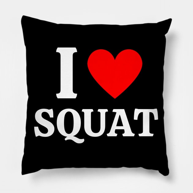 Squat Pillow by AniTeeCreation
