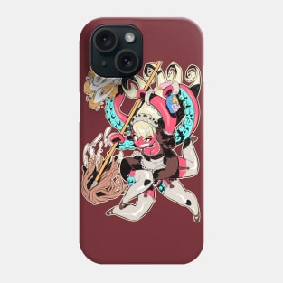 Octopus girl Phone Case