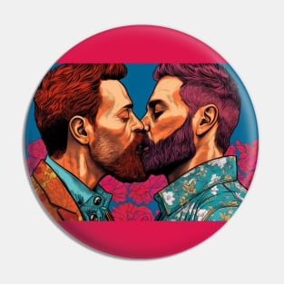 Love is Love - Beards Pin
