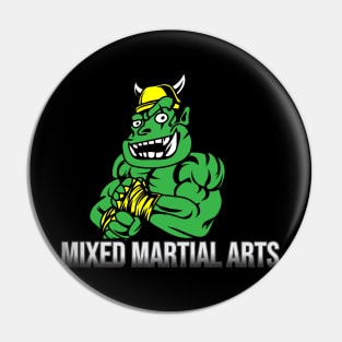 ORC MMA Fighter design Pin