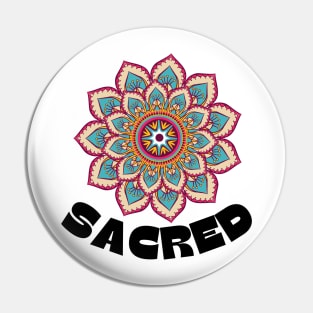 Sacred Mandala Pin