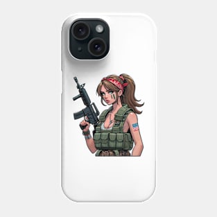 Tactical Girl Phone Case