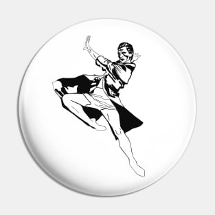 Ballet Dancer Man Pin