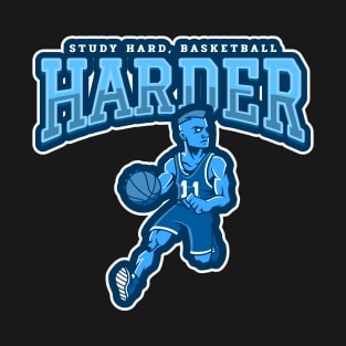 Study HArx Basketball Harder T-Shirt