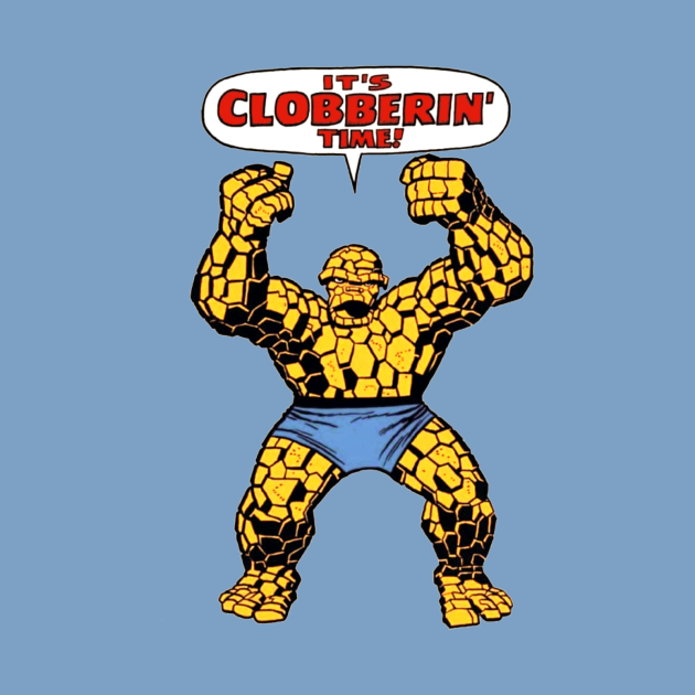 it's clobberin time shirt