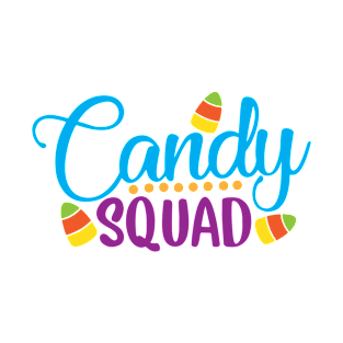 Candy Corn Halloween | Funny Candy Squad T-Shirt