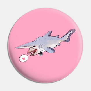 Goblin Shark Pin