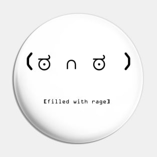 Small but full of rage Pin