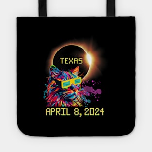 Totality Total Solar Eclipse Cat April 8 2024 Texas Tote