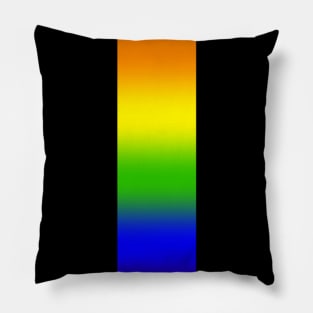 Rainbow Letter I Pillow