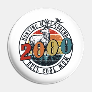 Funny Reel Cool Mom Hunting 2000 Lengend Father's Day Gift Pin