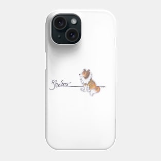 Sheltie Tee Phone Case