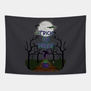 Halloween Trick or Treat Tapestry