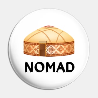 Nomad yurt Pin