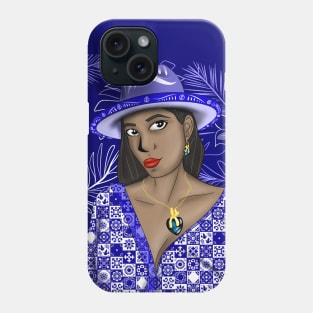 the panaman beauty in talavera nights ecopop portrait Phone Case