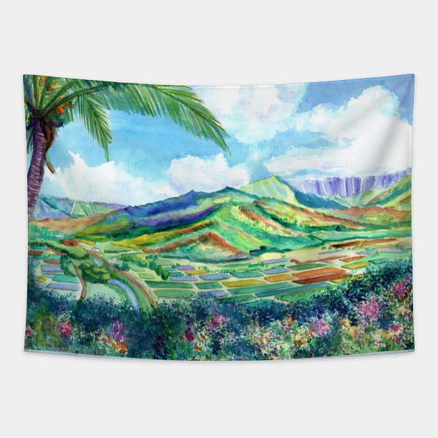 Hanalei Valley Tapestry by KauaiArtist