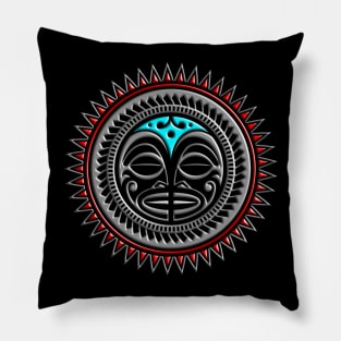 POLYNESIAN MASK 3 Pillow