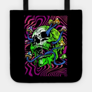 Skull Trippy Tote