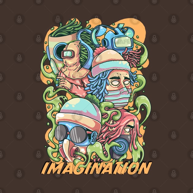 Imagination by Dark Planet Tees