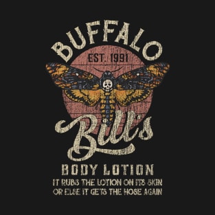 bufallo bills body lotion vintage distressed T-Shirt