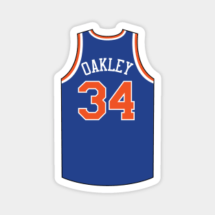 Charles Oakley New York Jersey Qiangy Magnet