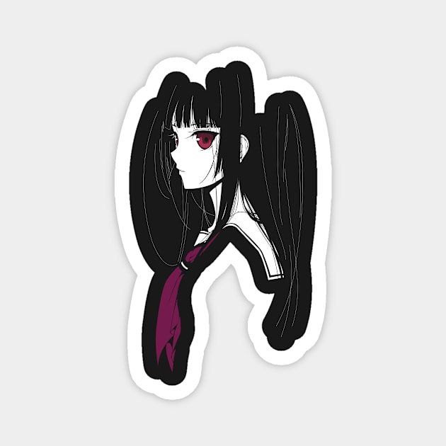 Jigoku Girl Magnet by ThyMightyUlk