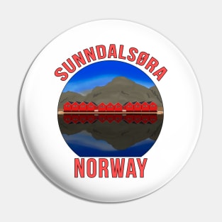 Sunndalsora Norway Scandinavian Pin