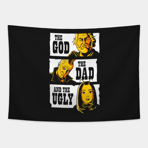 The God the Dad and the Ugly Tapestry by wloem