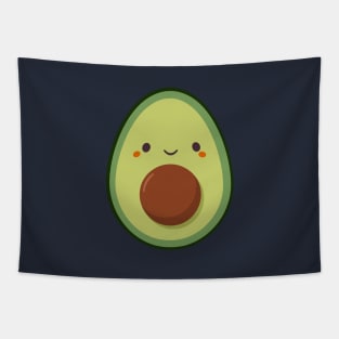 Kawaii Cute Avocado Tapestry