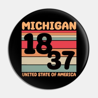 Michigan Gifts Pin