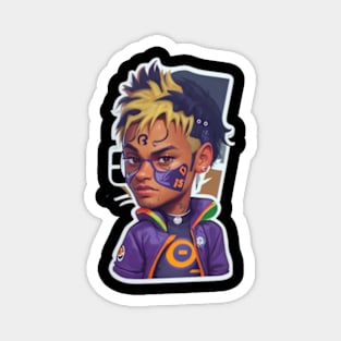 neymar brazil football Halloween Magnet