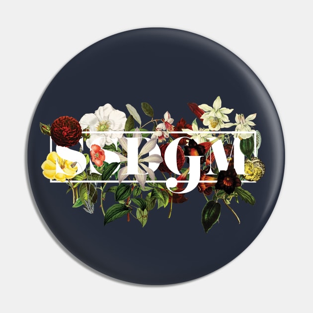 SSDGM Floral - My Favorite Murder Pin by Park Street Art + Design