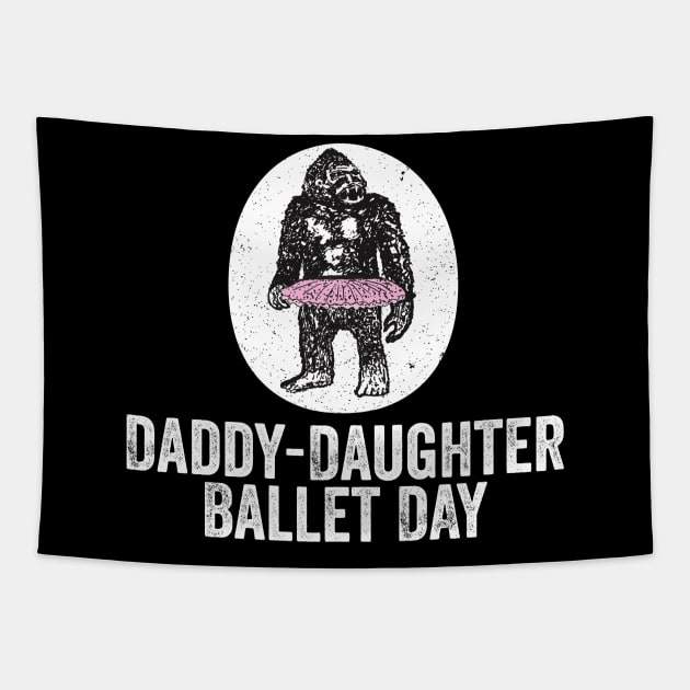 Daddy-Daughter Ballet Day Tapestry by YourGoods