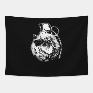 TF - One Race (white) Tapestry