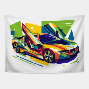 BMW i8 Stylish Tapestry