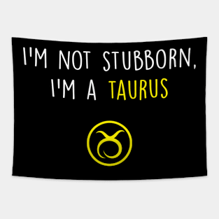 Taurus Funny Tapestry